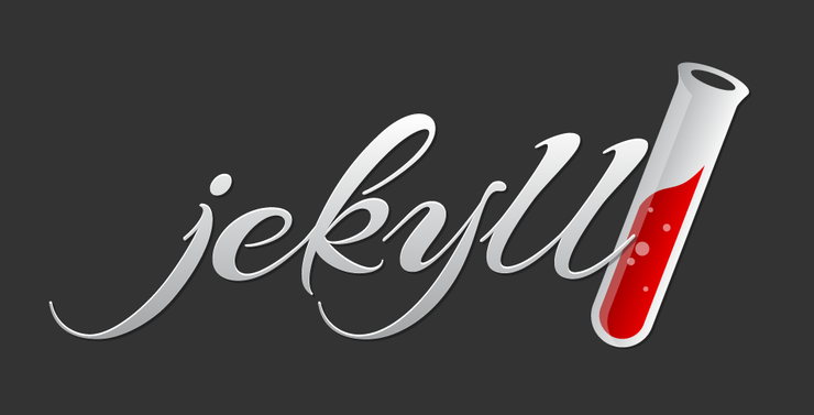 Jekyll Logo, dark solid 